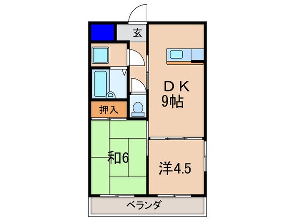 ボ－リバ－ジュの物件間取画像